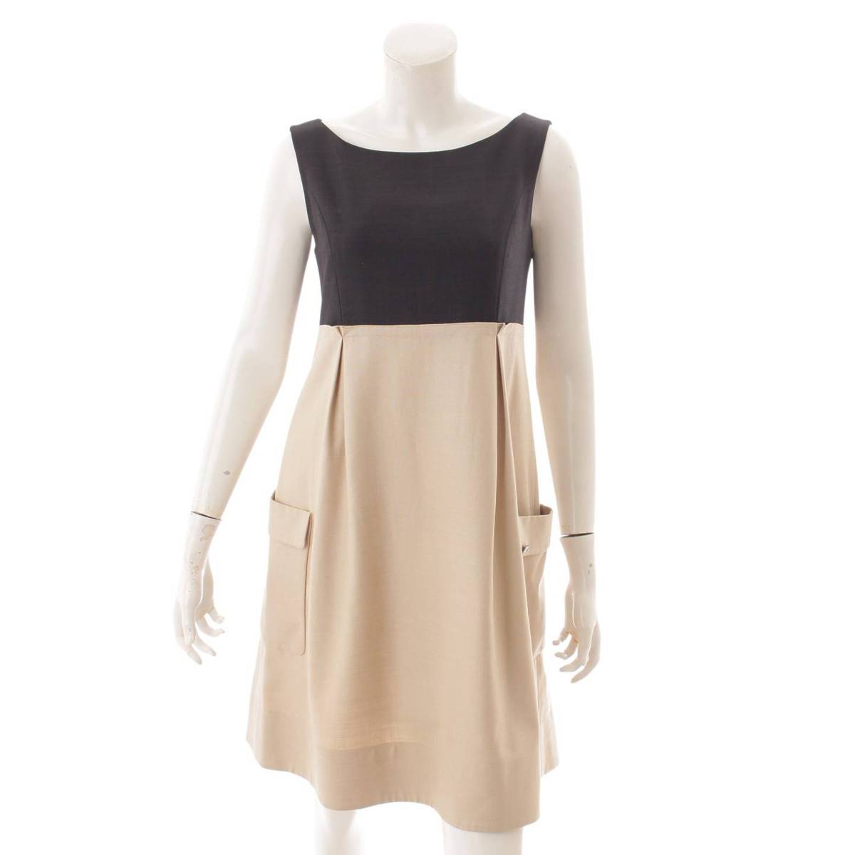 楽天市場】【フォクシー】Foxey ノースリーブ ワンピース 36296