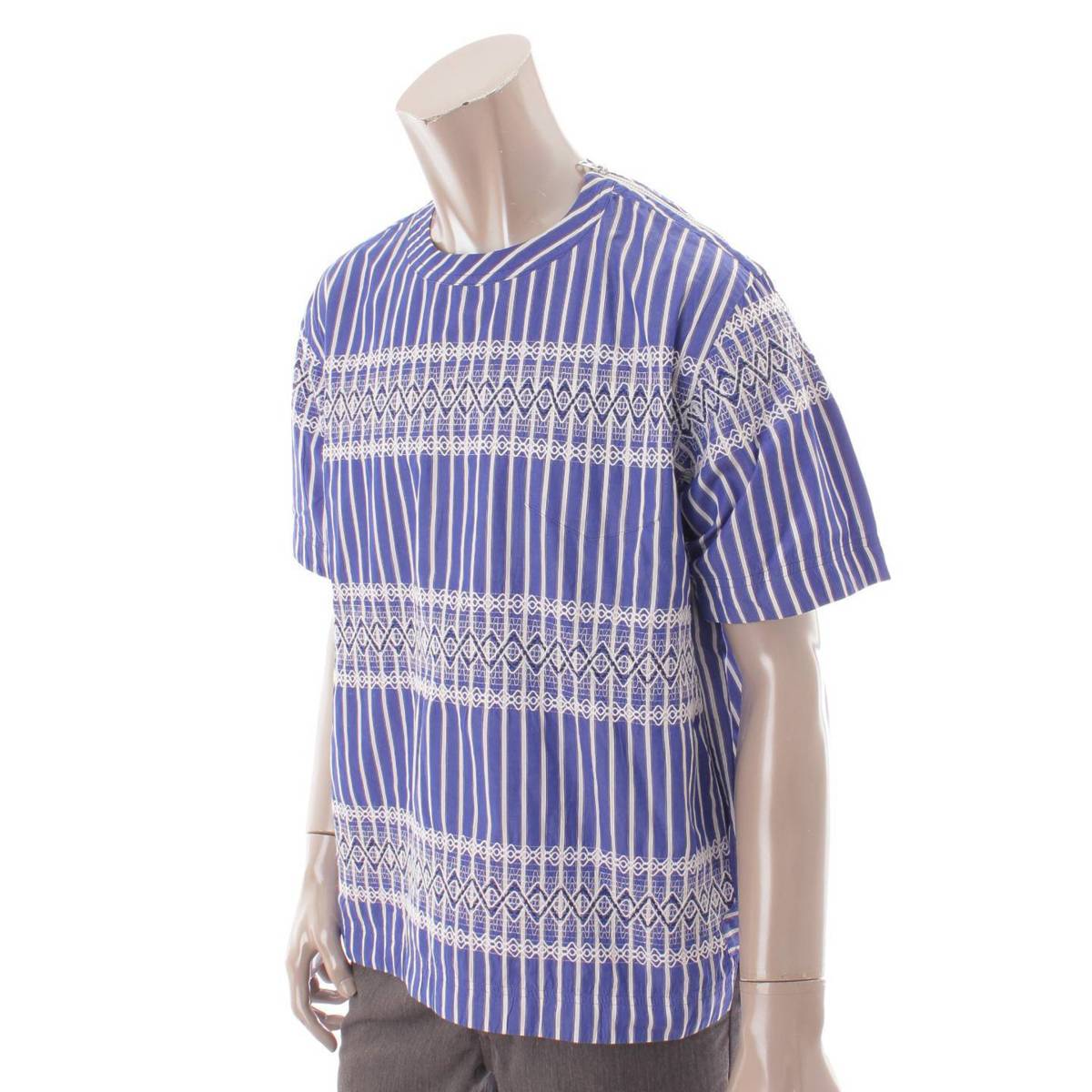 非常に高い品質 未使用 19SS sacai サカイ コットン バンダナ 半袖 T ...