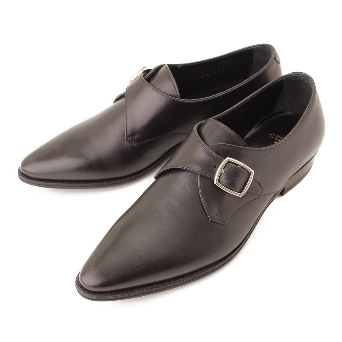 セリーヌ Celine Jacno ジャクノ なめし バックル ワンピースシューズ ネグロ 36 中古 査定済 掟エレガンス断言 Springraise Org