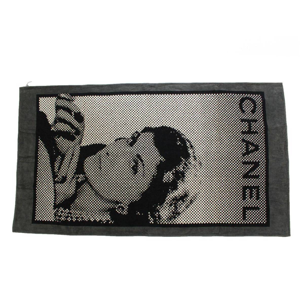 超可爱の Chanel ビーチタオル バスマット ココ マドモアゼル ドット