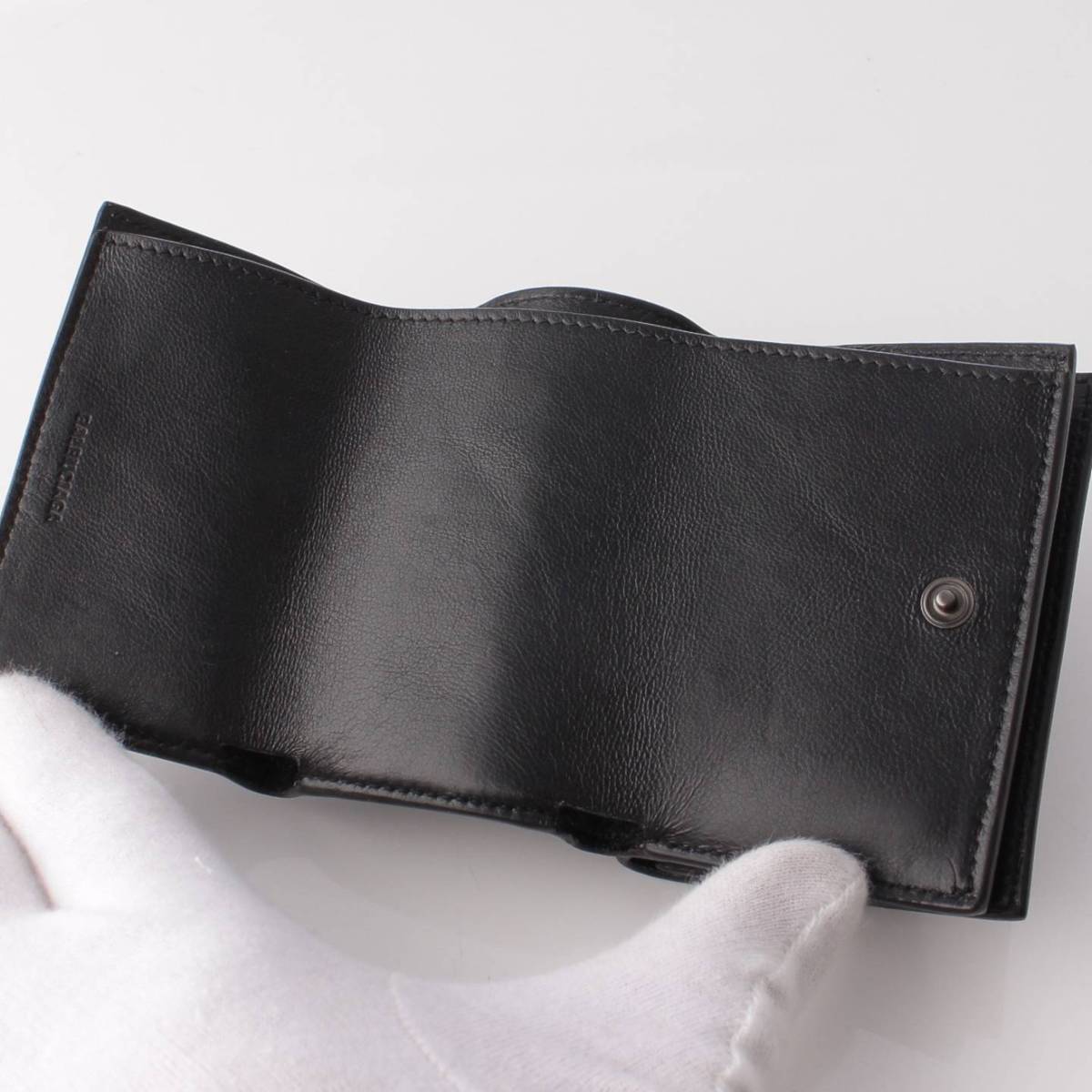 バレンシアガ クラシックミニ コンパクトウォレット 三つ折り財布 