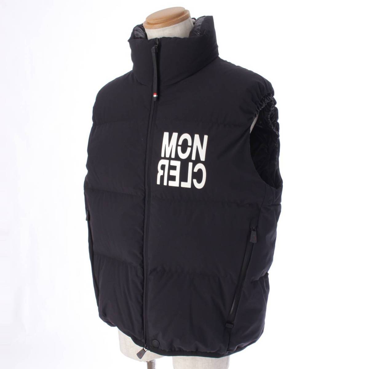 ダークブラウン 茶色 国内正規 MONCLER NANTAUX GILET モンクレール