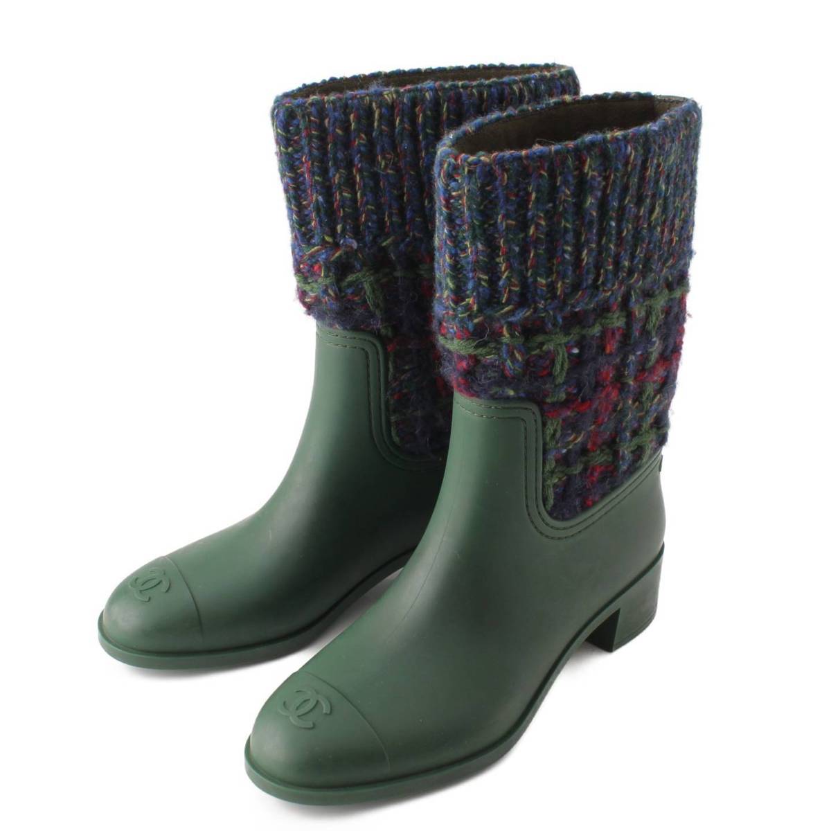 楽天市場】シャネル ココマークソックス付き 編み上げ・ハラコショート