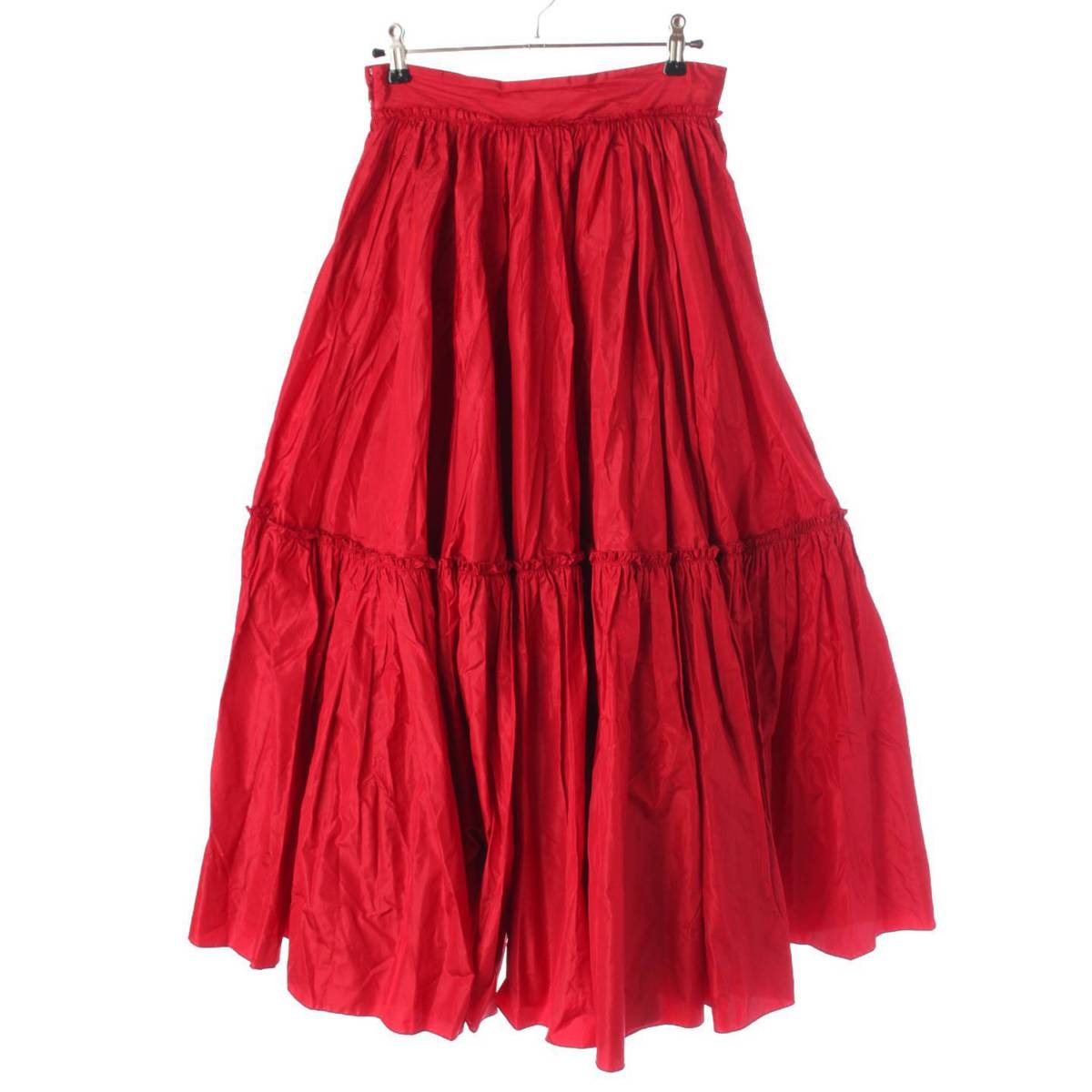 未使用☆正規品　Dior　赤チェック プリーツスカート　ラップスカート 女性の赤のチェック柄ミニスカート原宿 Y2k 2000 年代