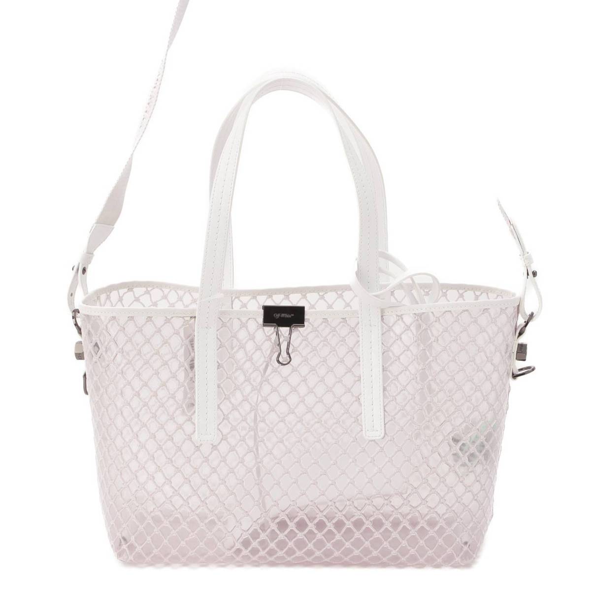 off-white トートバッグ　ハンドバッグ　オフホワイト　ショルダー オフホワイト OFF-WHITE メンズ レディース トートバッグ