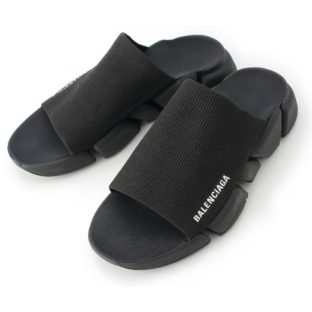 夏の涼しげな足元に♪ BALENCIAGA サンダル すぐ届く！BALENCIAGA SUNDAY サンダル スエードカーフスキン