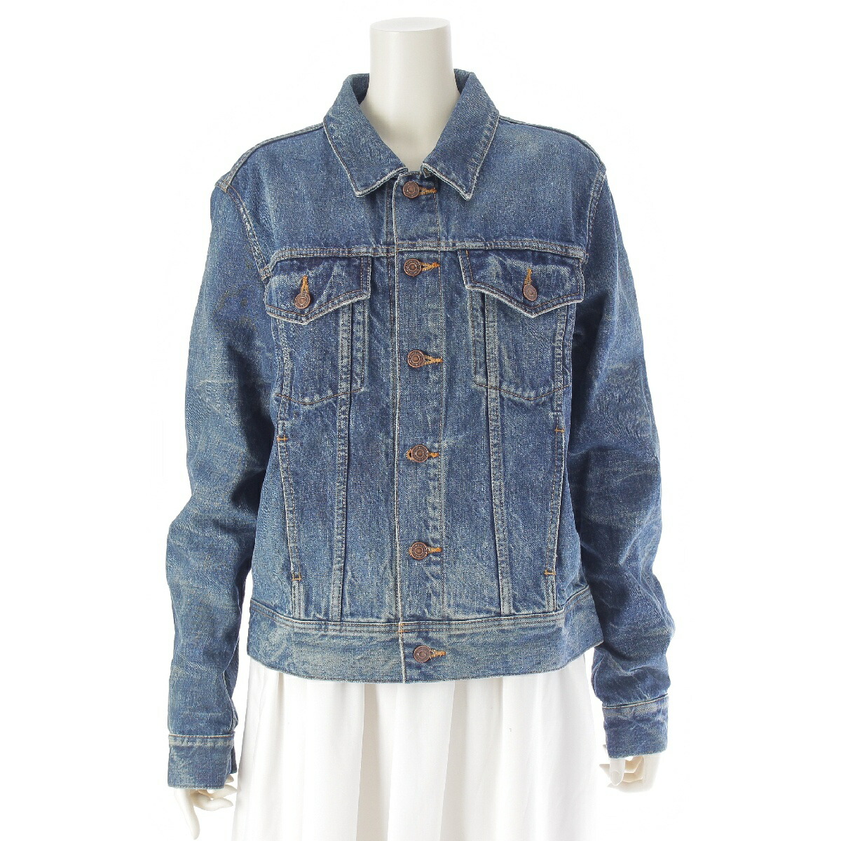 楽天市場】CELINE セリーヌ Wash Denim Trucker Jacket