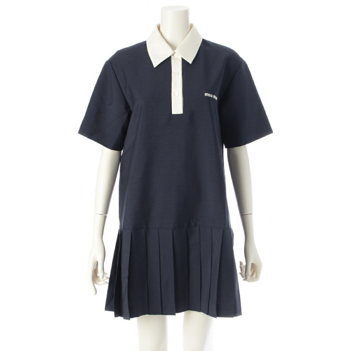 楽天市場】miumiu（ミュウミュウ）ロゴ カシミヤ ニット
