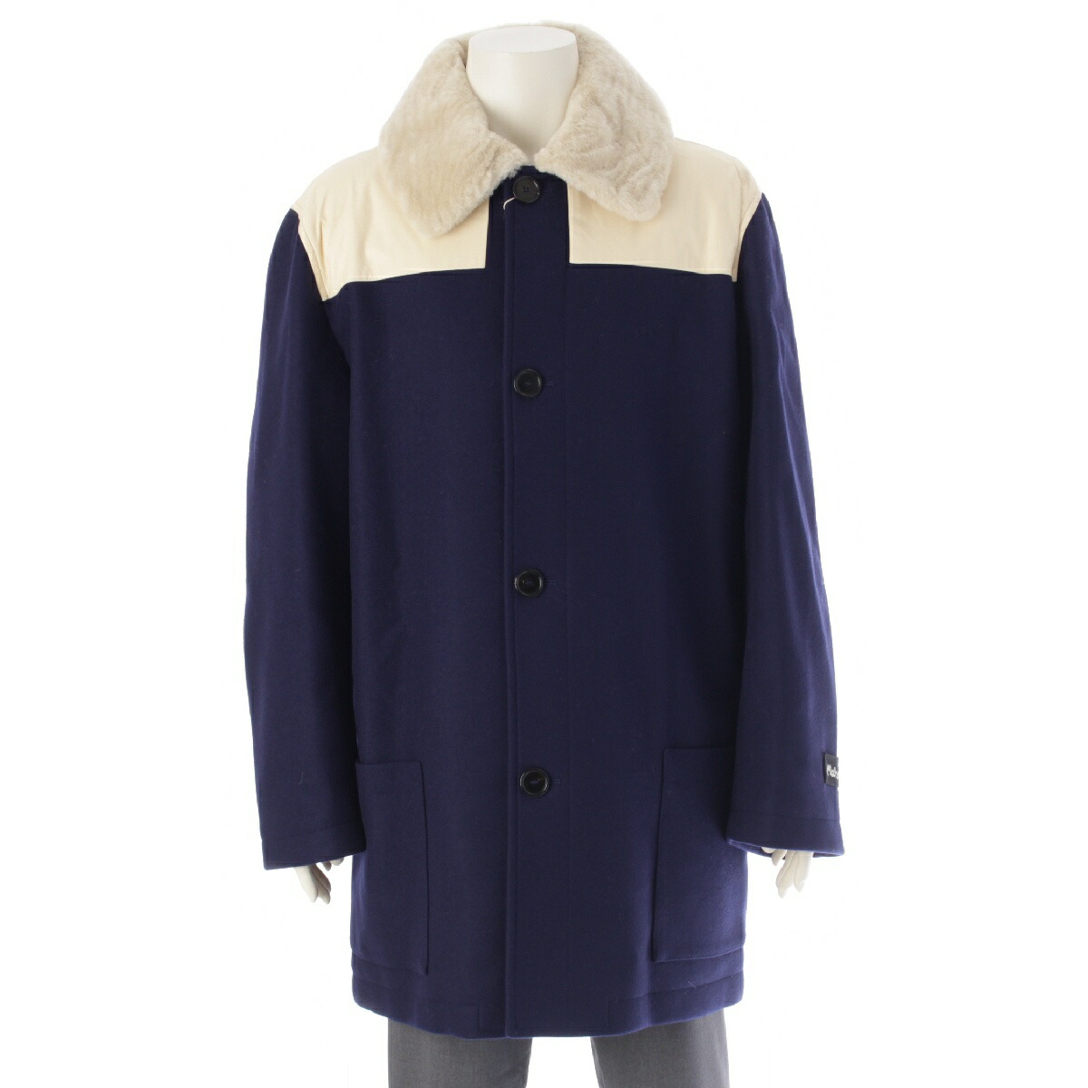 MARNI マルニ メルトンウール チェスターコート 46サイズ MARNI マルニ メルトンウール チェスターコート 46サイズ