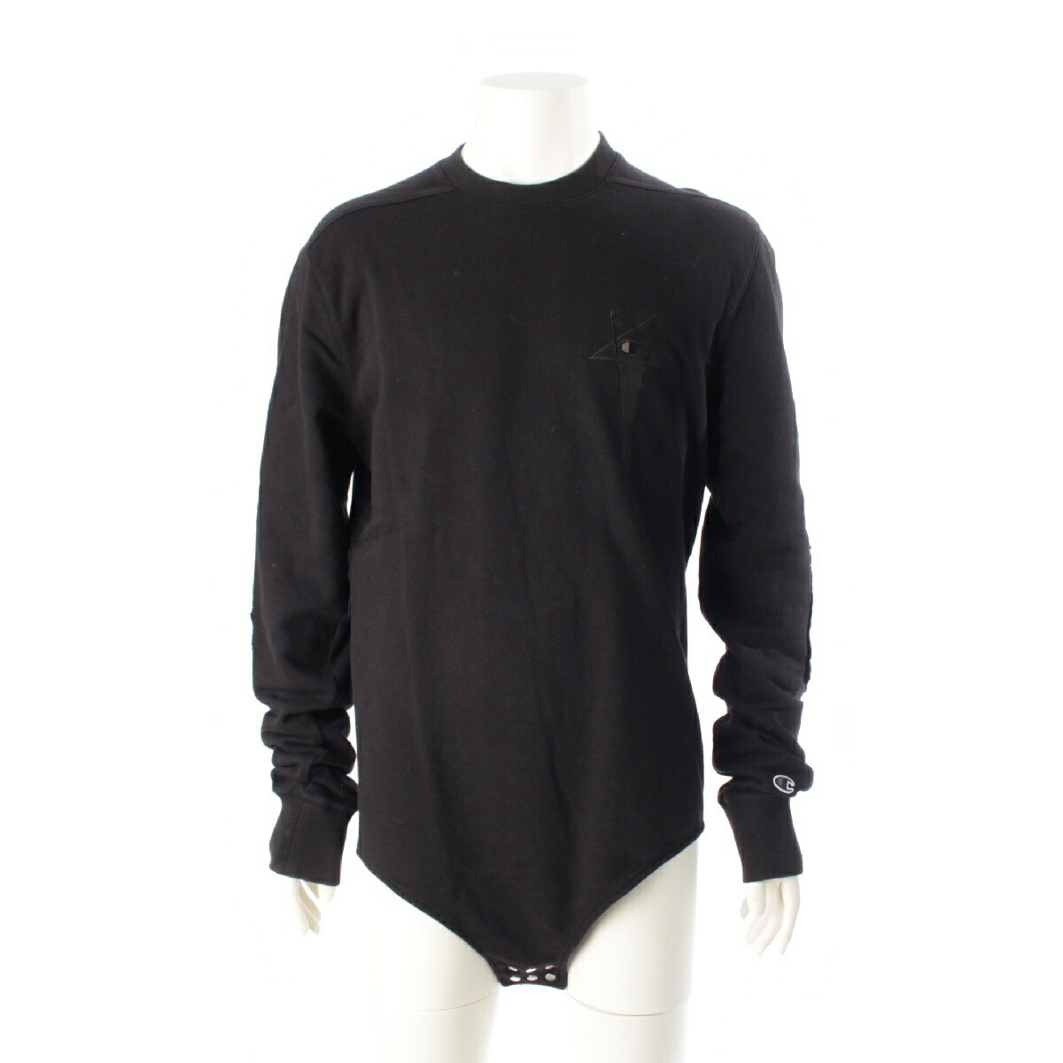 【国内発】 Rick Owens × Champion / 刺繍入り コットン シャツ RICK OWENS】× Champion コットン コラボ Tシャツ 国内発