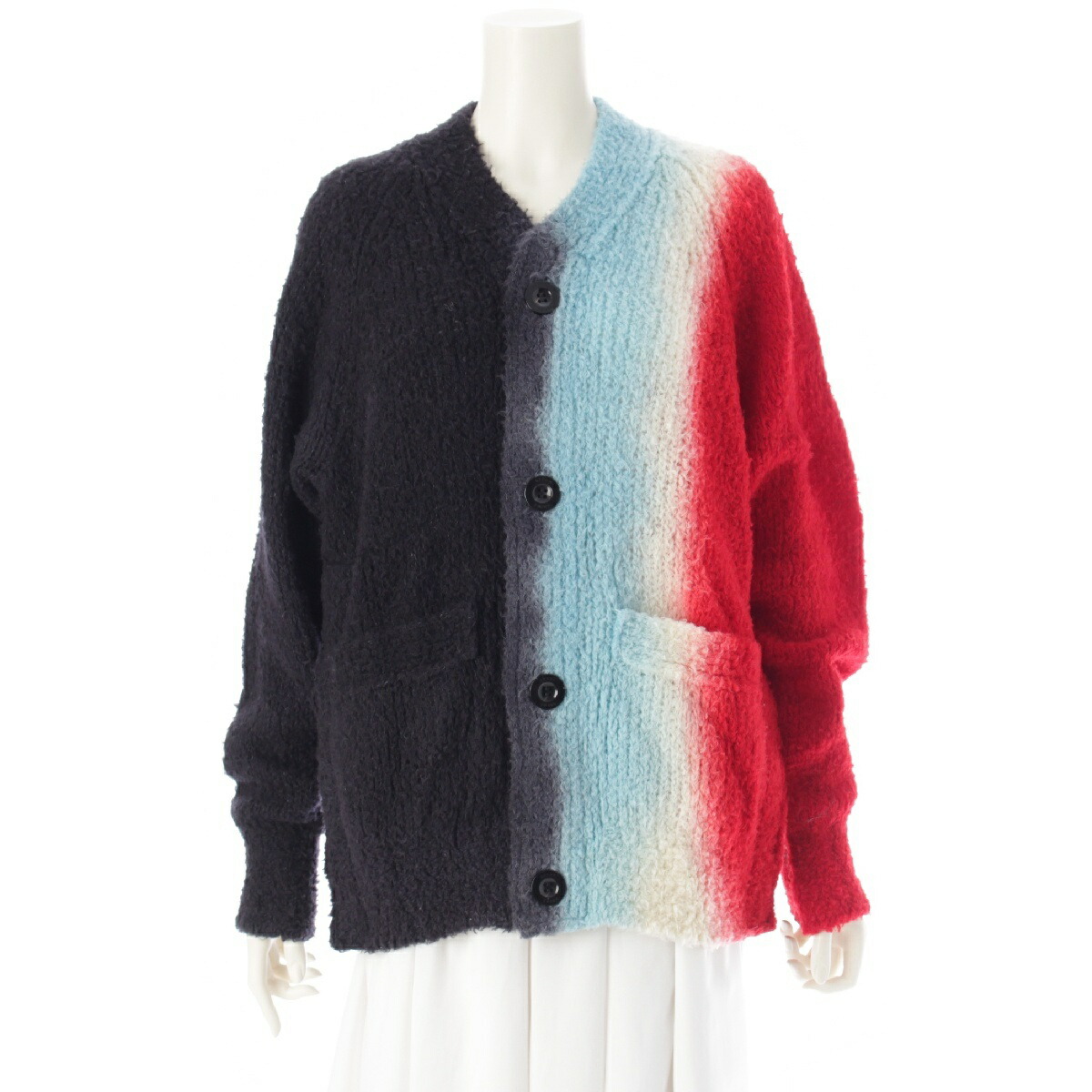 sacai Tie Dye Knitグラデーションカーディガン 定価12万円 楽天市場】【中古】sacai23AW Tie Dye Knit Cardigan タイダイ