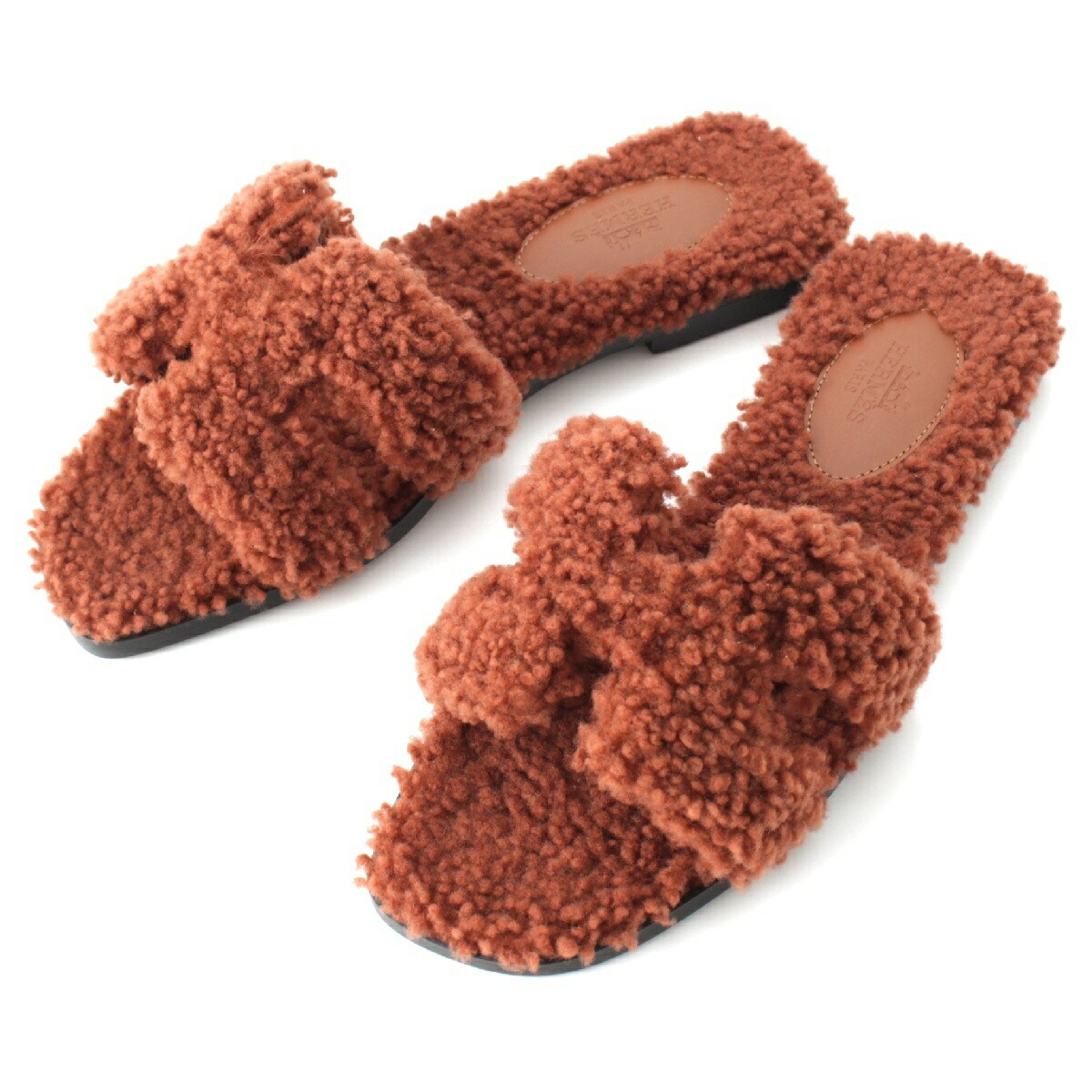 楽天市場】【エルメス】Hermes オラン Hモチーフ ミンクファー