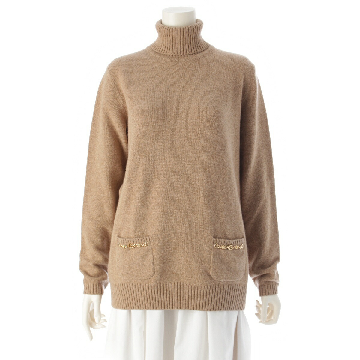 GUCCI - GUCCI グッチ GG装飾 クルーネックカシミヤセーター ニット 662179 XKBYJ ネイビー GUCCI グッチ GG装飾 クルーネックカシミヤセーター ニット