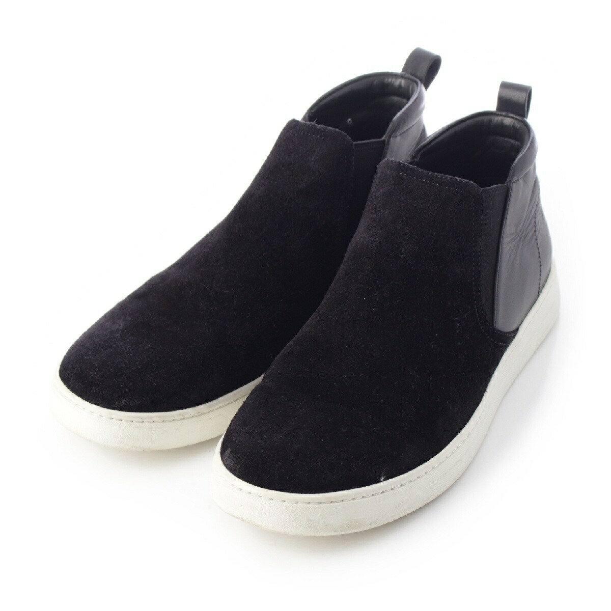 PRADA プラダ スポーツ　スエード　レザー　チャッカブーツ　8 1/2 黒 PRADA プラダ スポーツ スエード レザー チャッカブーツ 8 1/2 黒