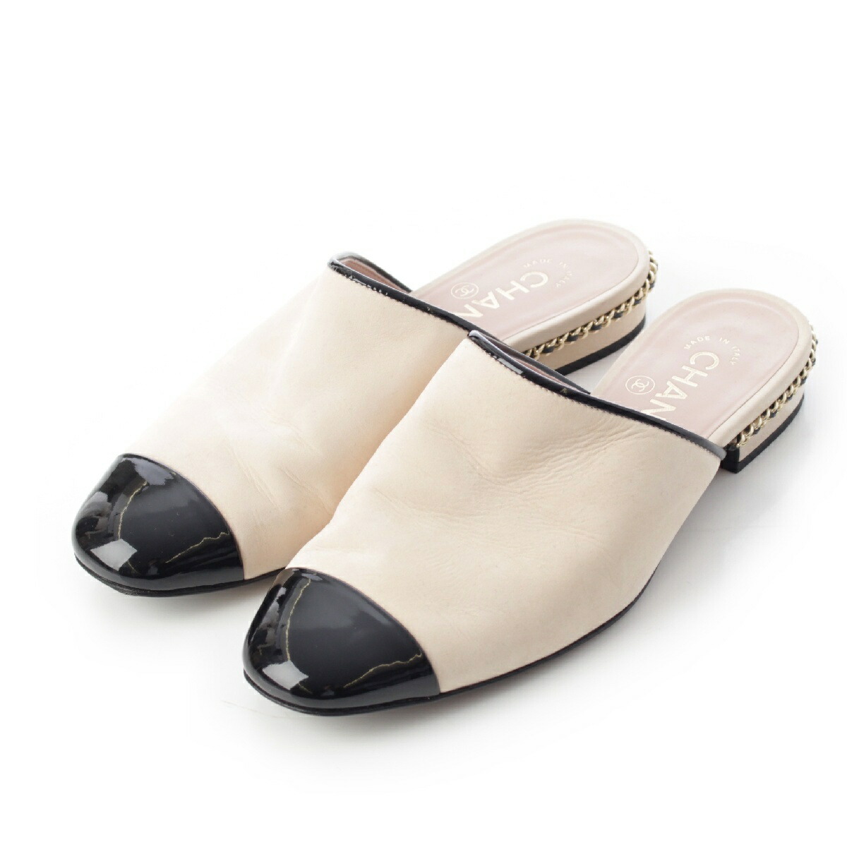 楽天市場】【シャネル】Chanel 19P チェーン ストラップサンダル