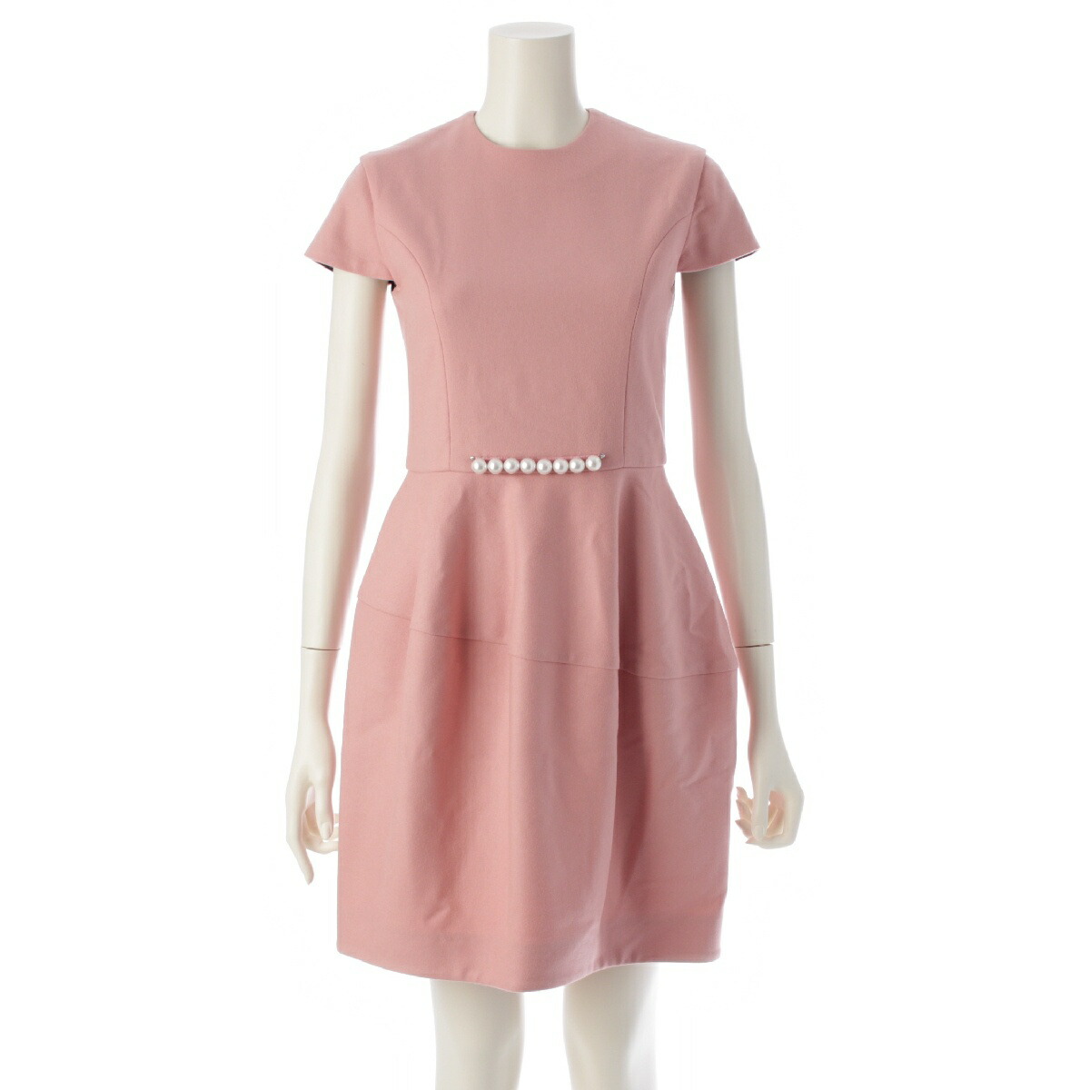 【美品】ヨーコチャン　パールスリットラインドレス　七分袖　ワンピース　ピンク 楽天市場】【ヨーコチャン】YOKO CHAN パール スリットライン