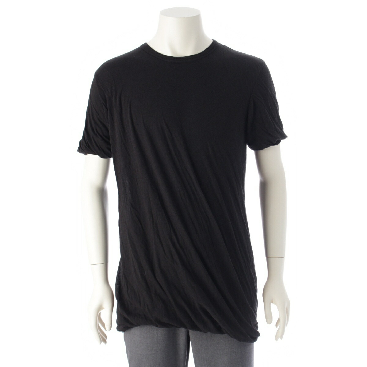 【関税込み】Rick Owens ブラック クルーネックTシャツ 楽天市場】【Rick Owens】Rick Owens リックオウエンス クルー