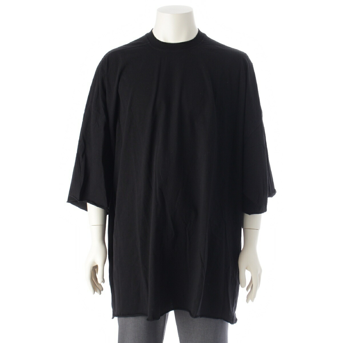 リックオウエンス RR02A5205-JA トミーロールアップTシャツ メンズ UNI