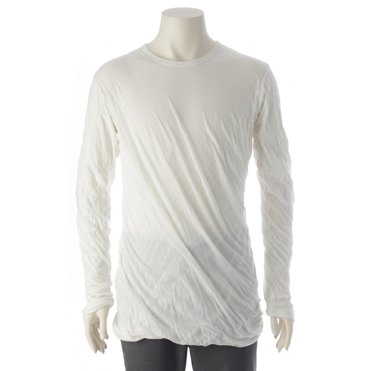 Rick Owens リックオウエンス ロングスリーブカットソー ホワイト- 楽天市場】Rick Owens リックオウエンス 長袖 Tシャツ BASIC LS