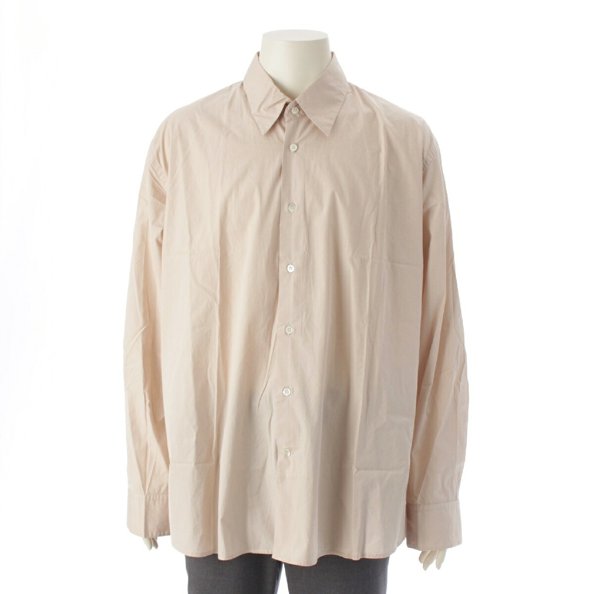 【楽天市場】マルニ MARNI 18SS コットン オーバーサイズ 長袖シャツ トップス M05DL0110 ベージュ 46【中古】【正規品 ...