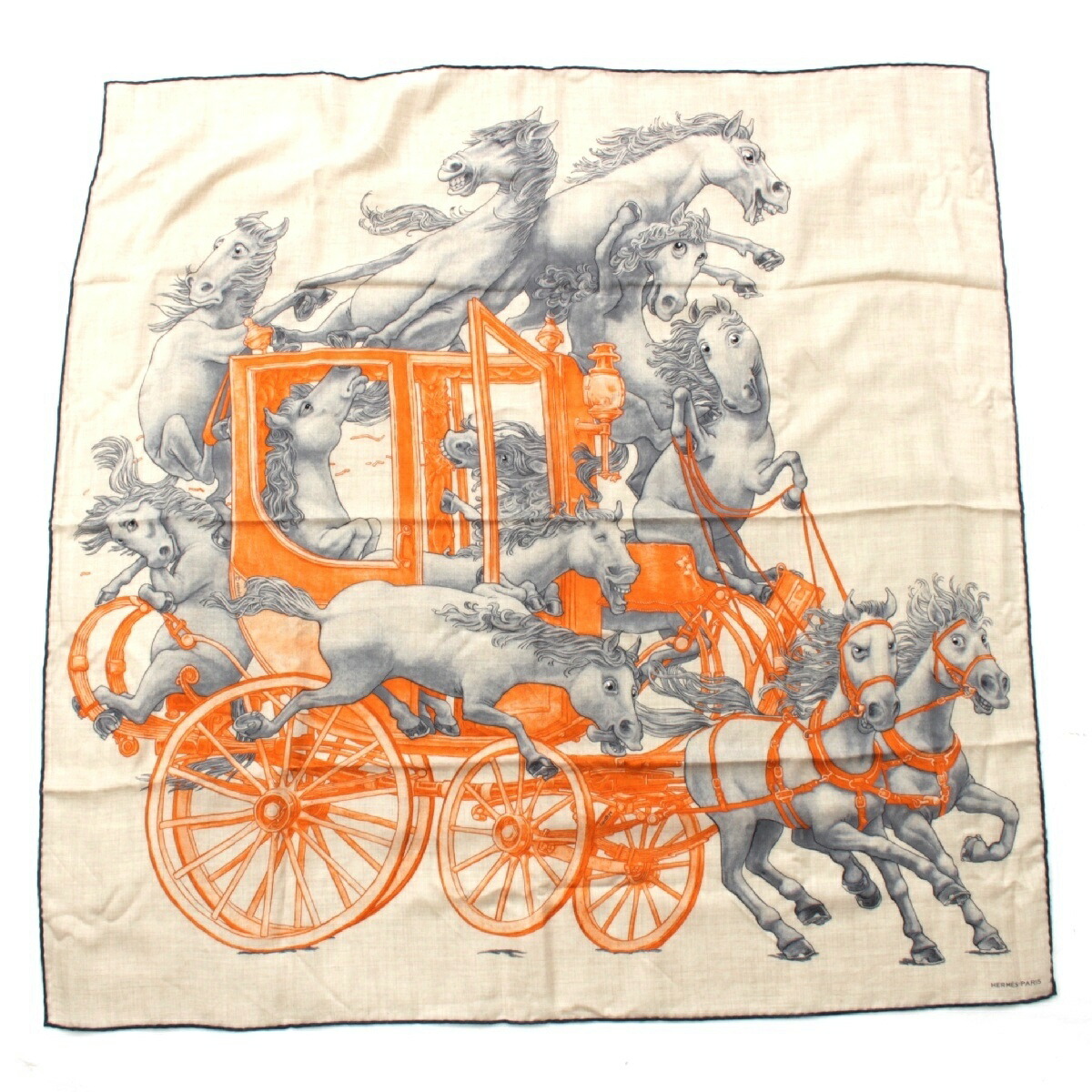 新品　エルメス　HERMES カレ100 カシミヤシルク　スカーフ　カシシル HERMES エルメス スカーフ CARRE カレH 100×100 104062T 104145T