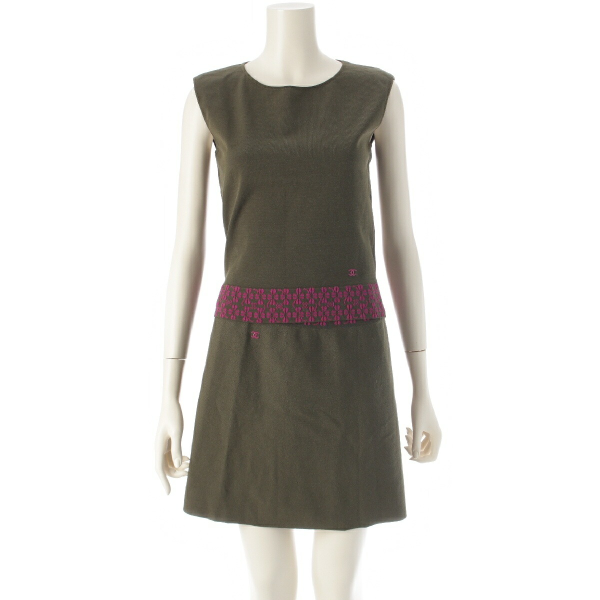 楽天市場】シャネル CHANEL 10年 コットン シルク ココマーク