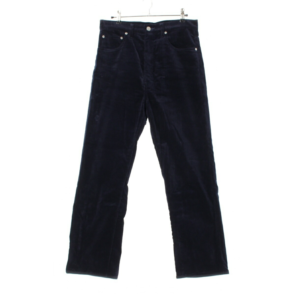 【極美品】ブラミンク コットンパンツ ネイビー 0 235196-01.jpg