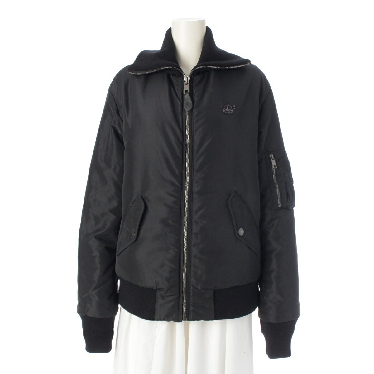 楽天市場】Dolce&Gabbana Black Tape Logo Bomber Jacket G9NA9Z FJMTK