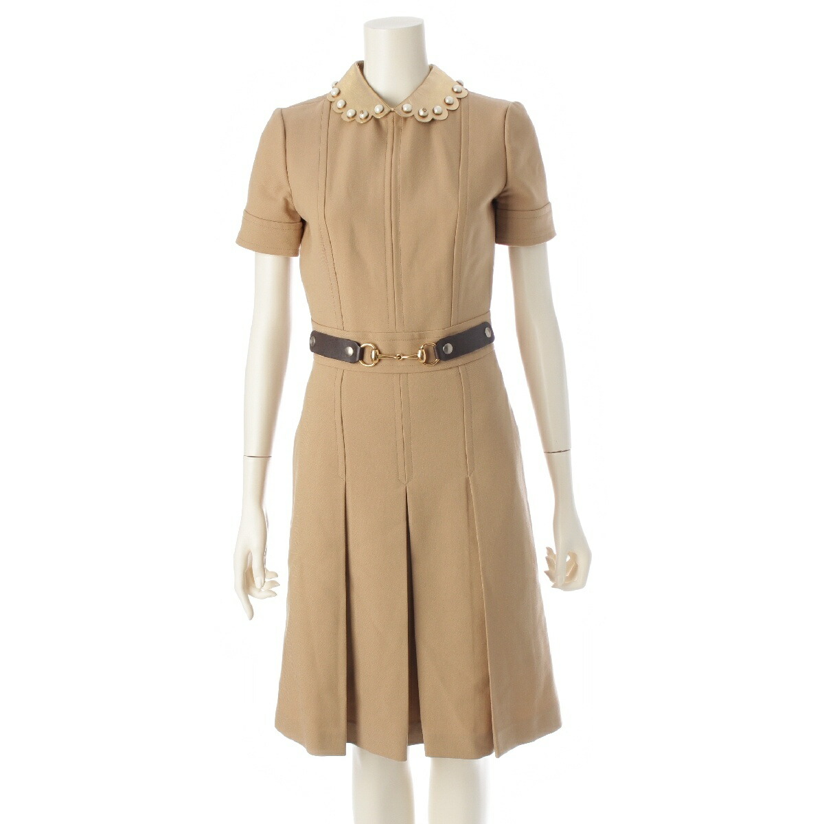 楽天市場】【グッチ】Gucci ホースビット ワンピース ドレス 617559