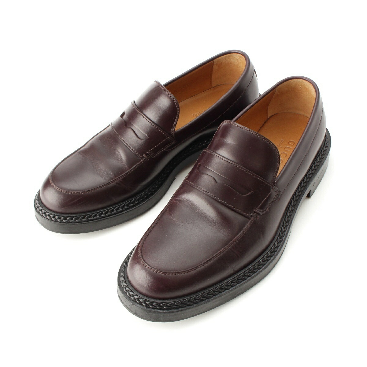 楽天市場】GUCCI(グッチ) サイズ:6.5 ウェブソール レザーコイン