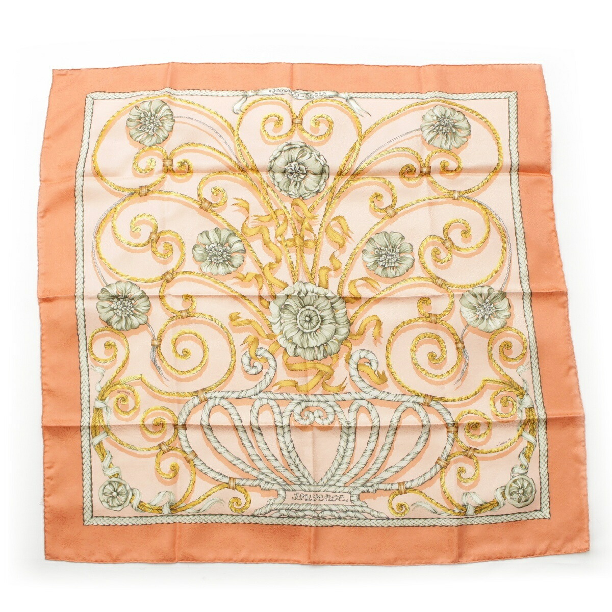 楽天市場】【エルメス】Hermes カレ90 シルクスカーフ SPRINGS 馬車柄