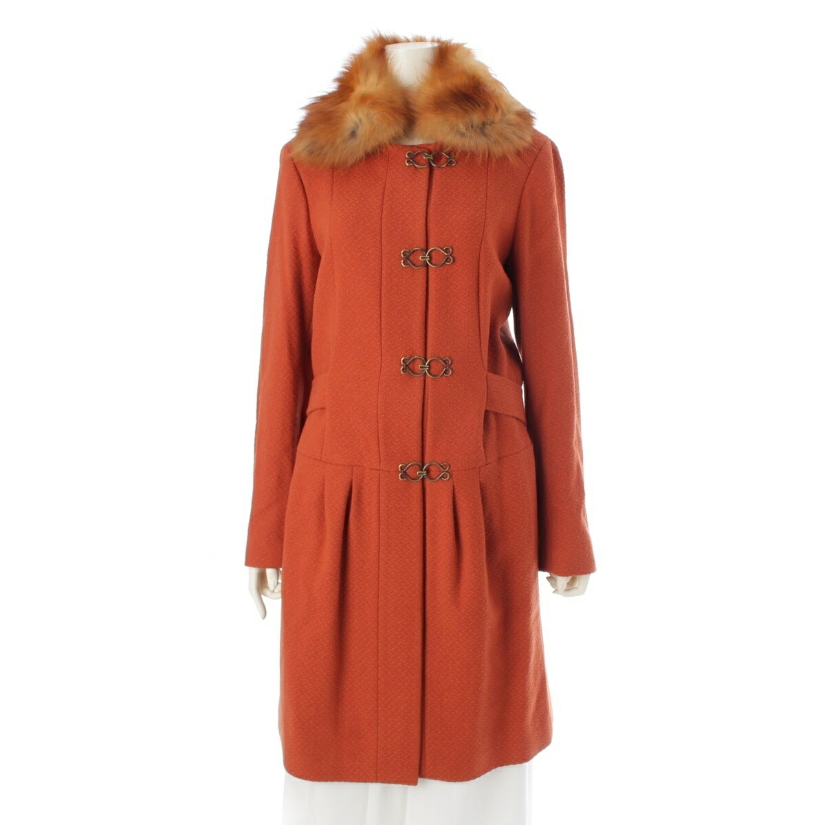 フェンディのムートンジャケット FENDI - FENDI フェンディ スエード ムートンジャケット&ポシェットの