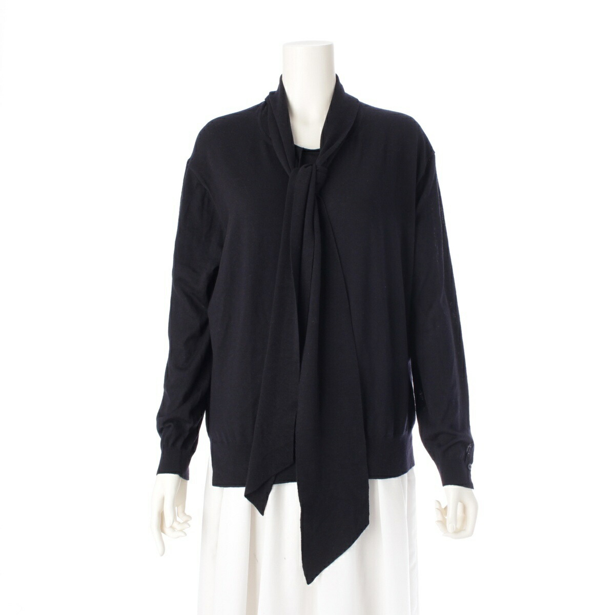 ドゥロワー　WINTER2 スパンコールバックリボンブラウス　36 ドゥロワー WINTER2 スパンコールバックリボンブラウス 36 楽天