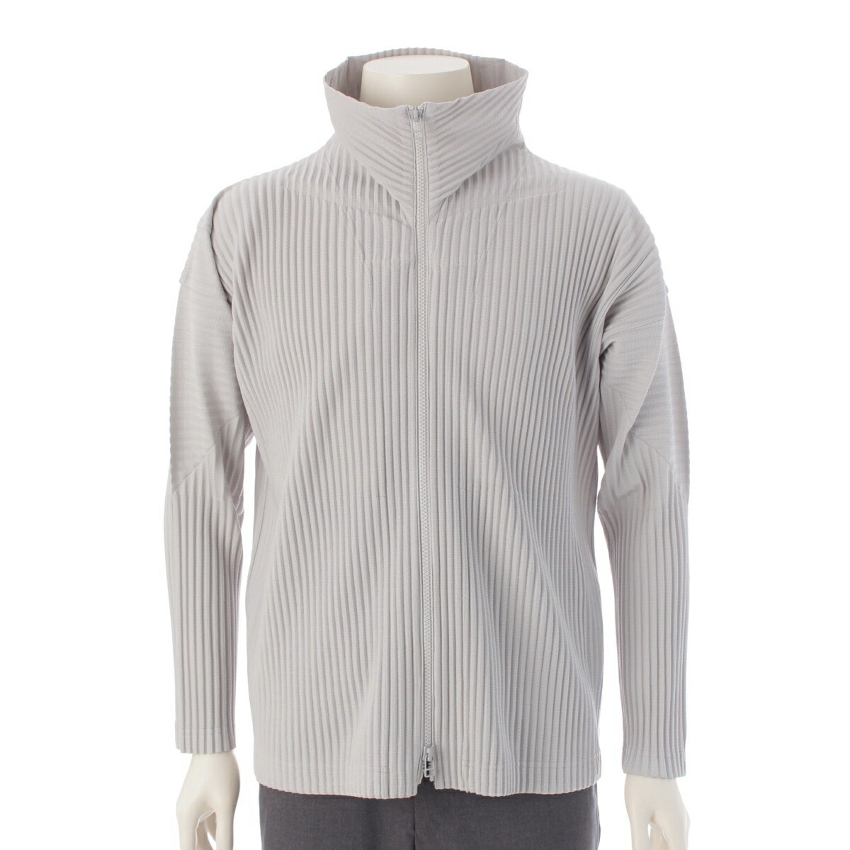 オムプリッセ HOMME PLISSE セットアップ ライトグレー HOMME PLISSE ISSEY MIYAKE オムプリッセ イッセイミヤケ