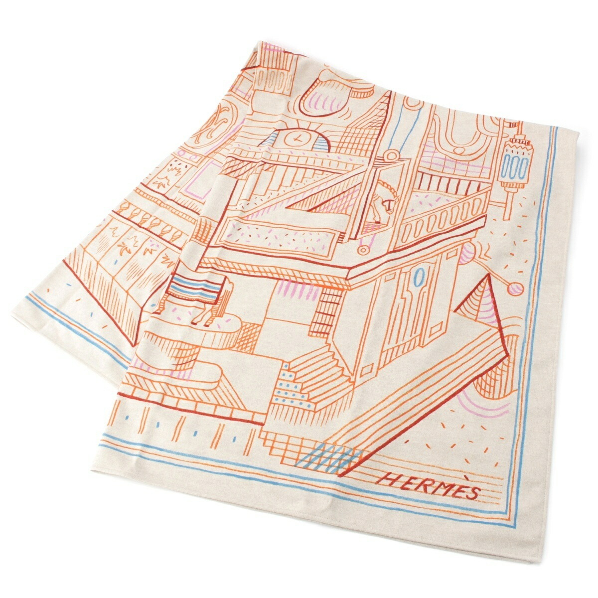 【極美品】エルメス カシミヤ ブランケット213×78cm キャメル 羽織り 楽天市場】【エルメス】Hermes カシミヤ100% ホース 馬 大判