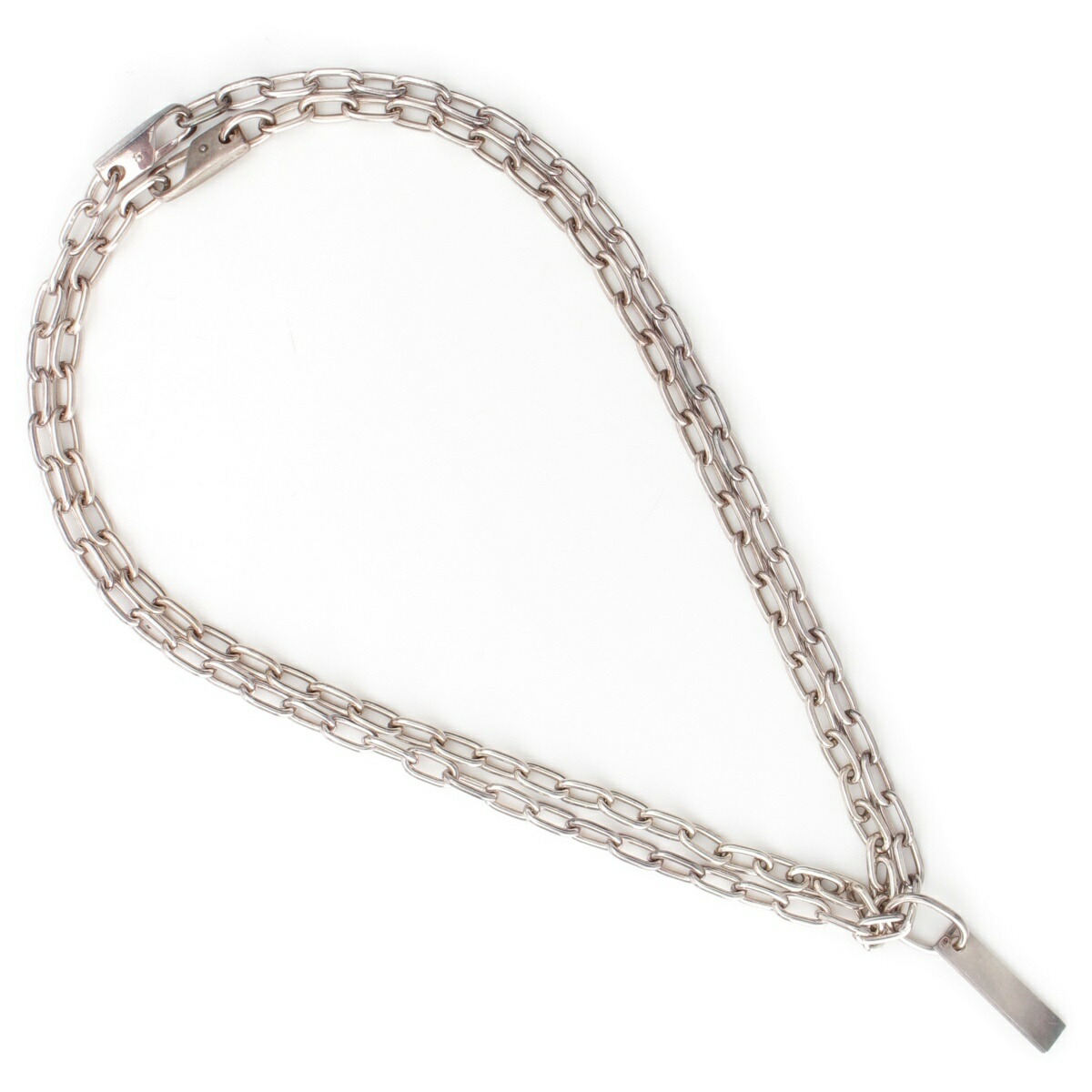 楽天市場】グッチ GUCCI ネックレス ダブルG シルバー 925