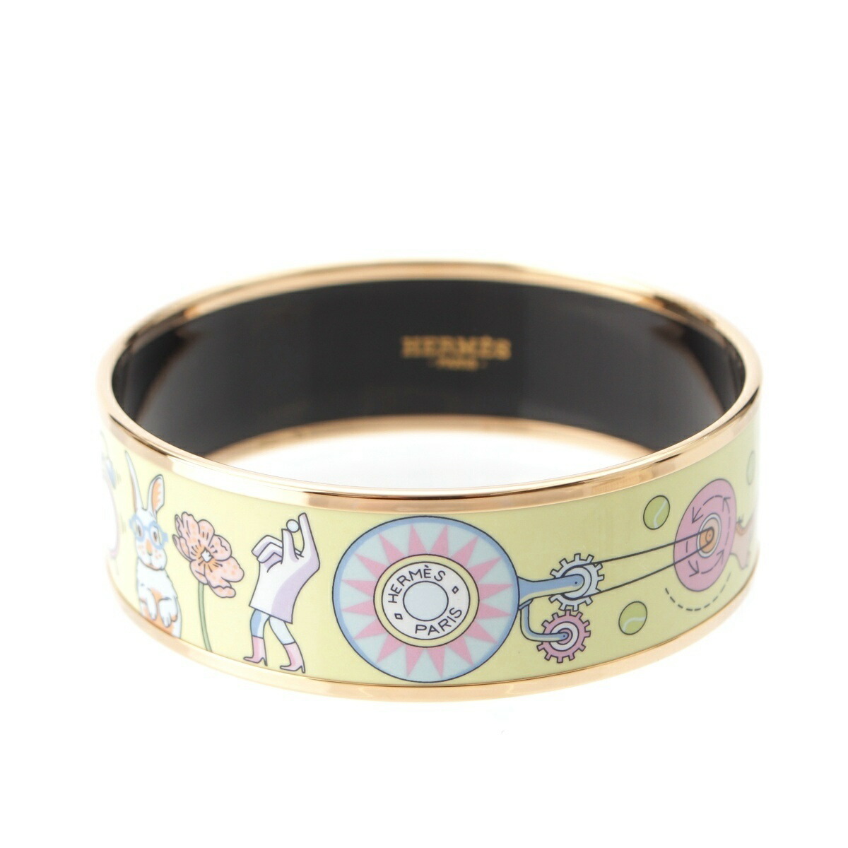 HERMES バングルブレスレット　エマイユPM 楽天市場】【中古】HERMES エルメス エマイユPM ブレスレット
