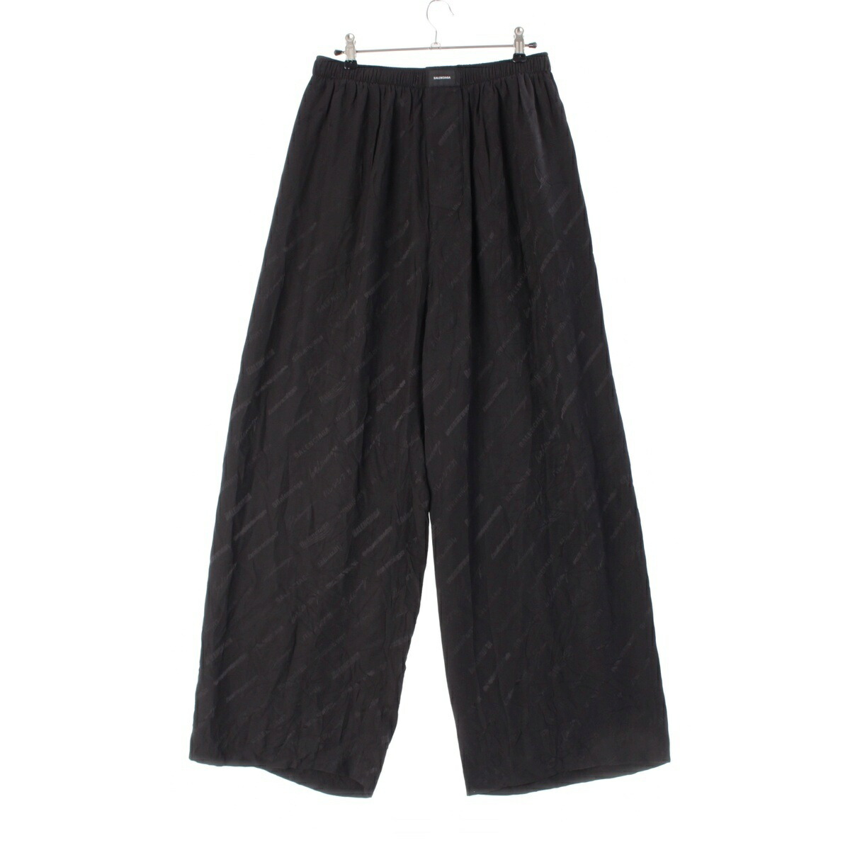 セットアップ可能【BALENCIAGA】ロゴ入り パジャマパンツ BALENCIAGA バレンシアガ 22SS HOME WEAR Monogram Pajama Pants