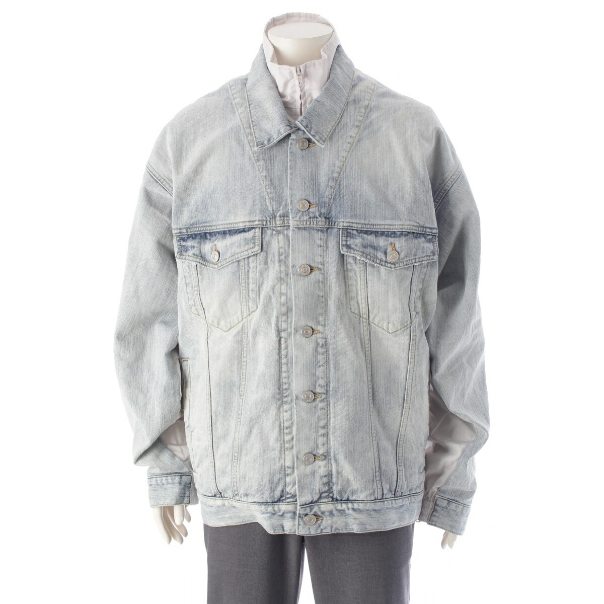 バレンシアガ トラックジャケット BALENCIAGA ナイロン 中古・古着通販】BALENCIAGA (バレンシアガ) ナイロントラック