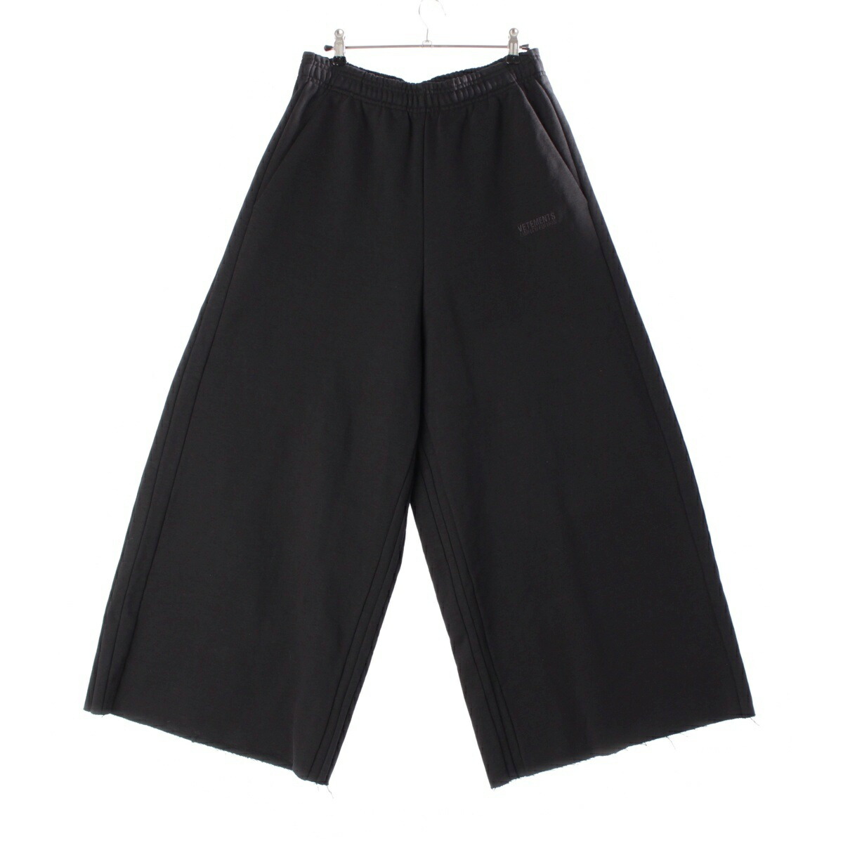 VETEMENTS ヴェトモン　A アナーキー　スウェットパンツ　黒　M 貴重 VETEMENTS Anarchy Logo Sweat Pants