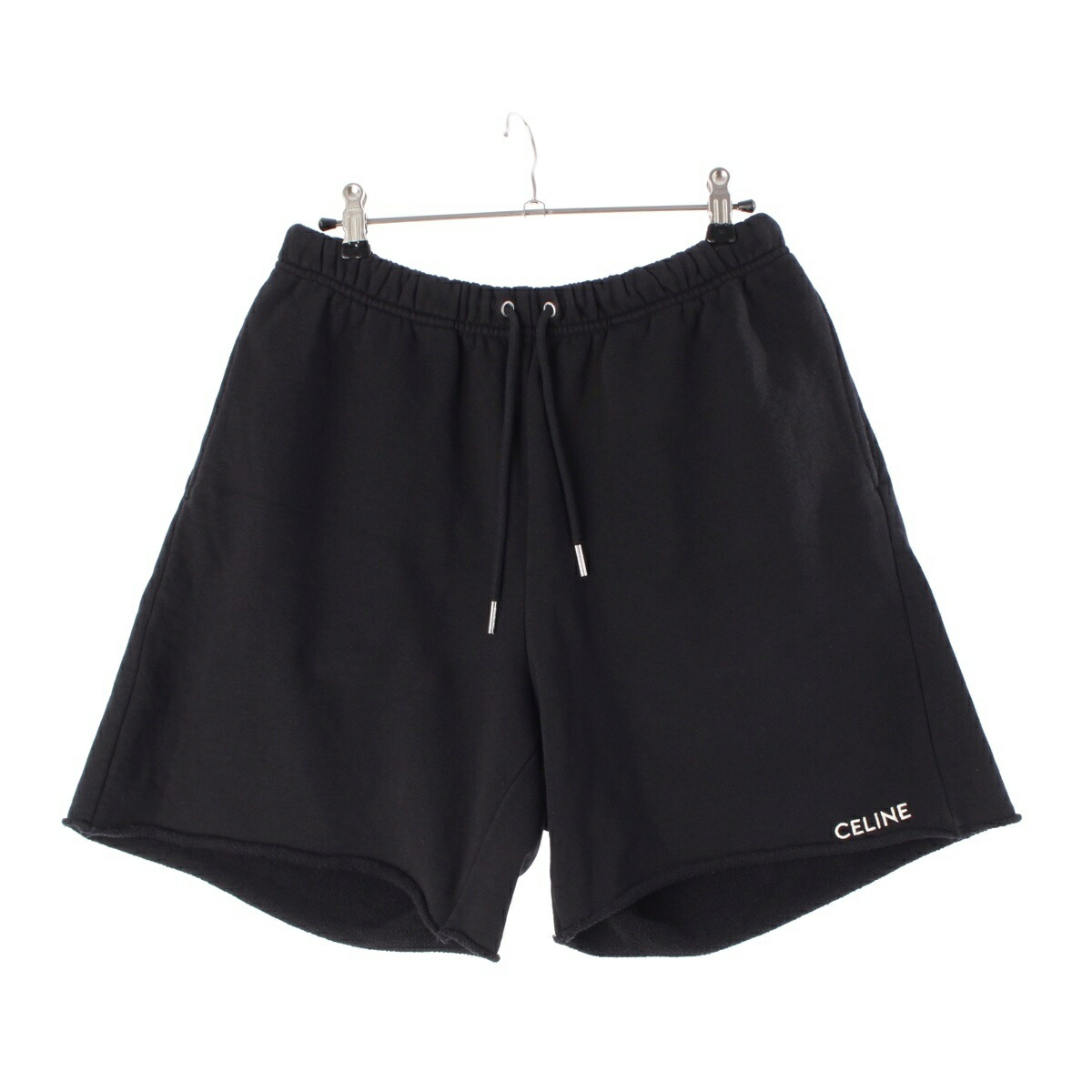 CELINE 黒 ロゴ入り ショートパンツ 楽天市場】CELINE セリーヌ パンツ サイズ:M / 24SS ダブル
