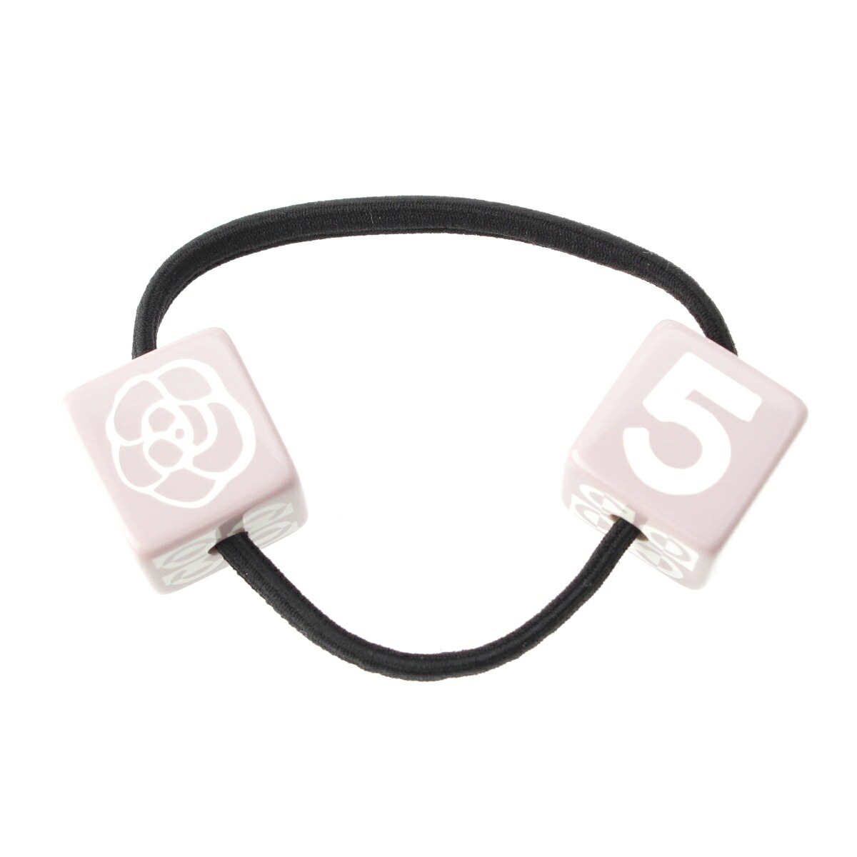 楽天市場】【中古】 シャネル CHANEL ヘアキューブ ゴム ココ