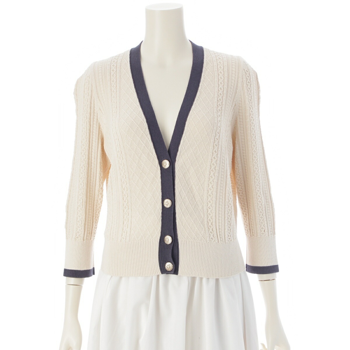 楽天市場】【シャネル】Chanel 2010年 フラワー 刺繍 クロシェ