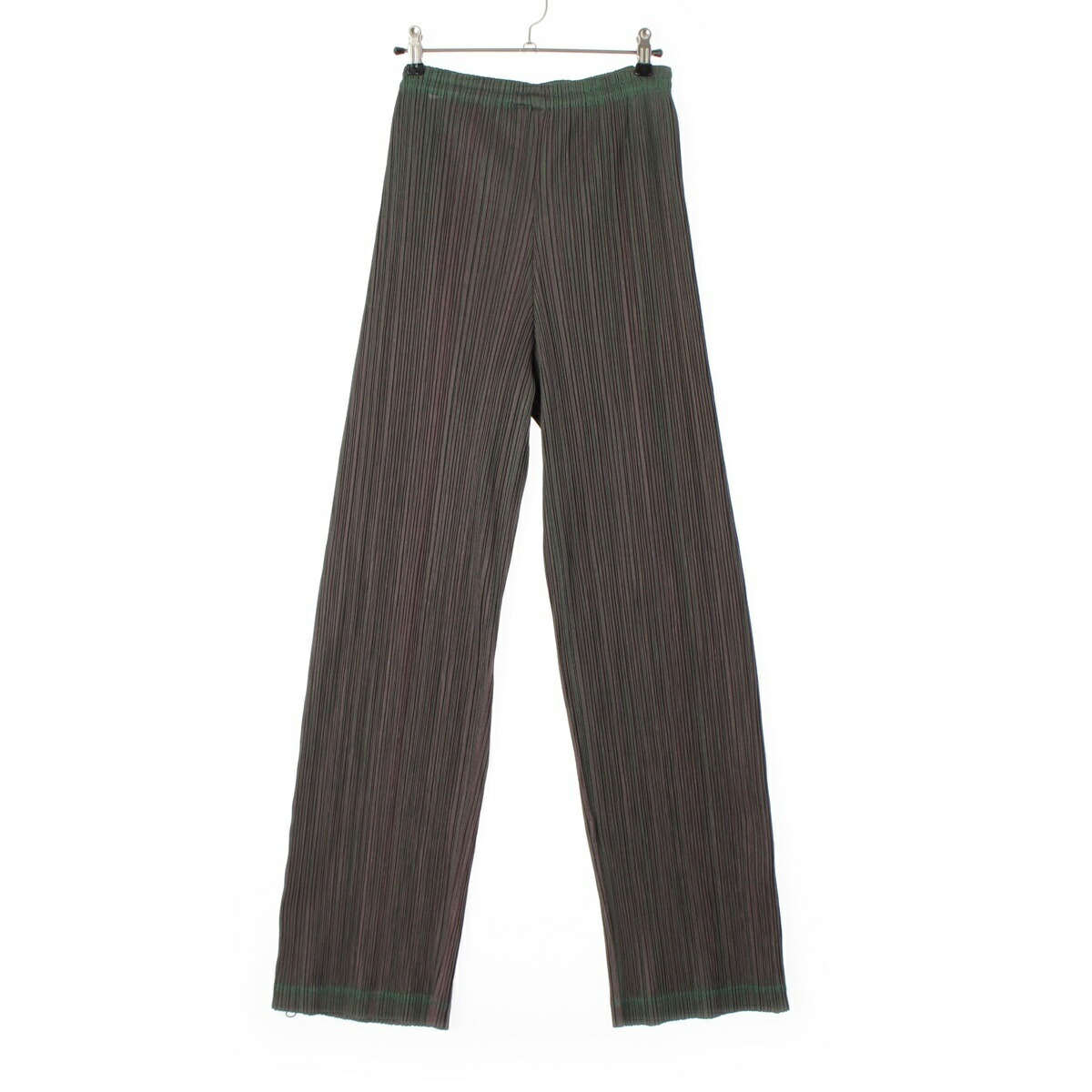 イッセイミヤケISSEY MIYAKEプリーツワイドロングパンツ PLEATS PLEASE ISSEY MIYAKE - 極美品 プリーツプリーズ