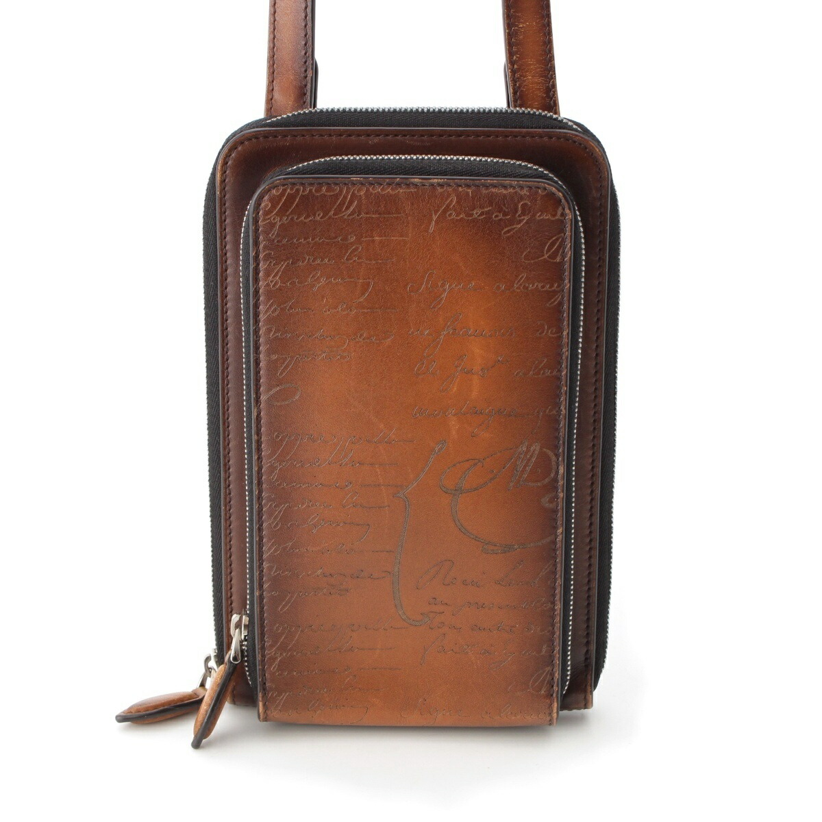 ベルルッティ Berluti ジャーナリスト ショルダーバッグ バッグ レザー メンズ ボルドー系 【中古】 楽天市場】ベルルッティ バッグ メッセンジャー ショルダーバッグ