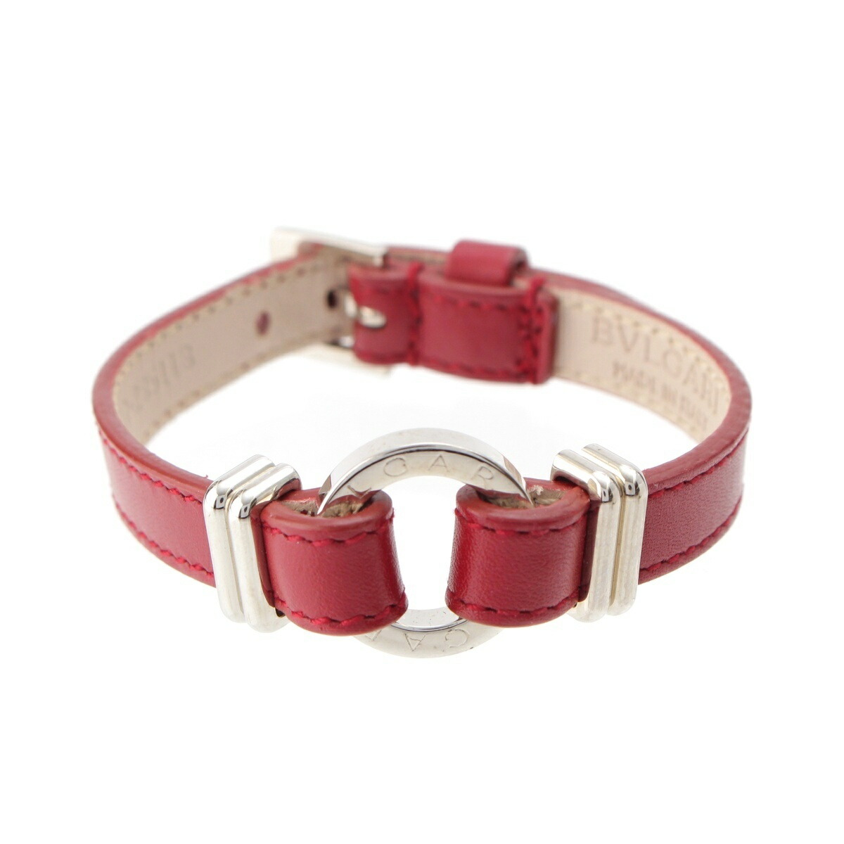 【BVLGARI】ブルガリ　レザー バングル ブレスレット 楽天市場】【未使用品】【ジュエリー】BVLGARI ブルガリ ダブル
