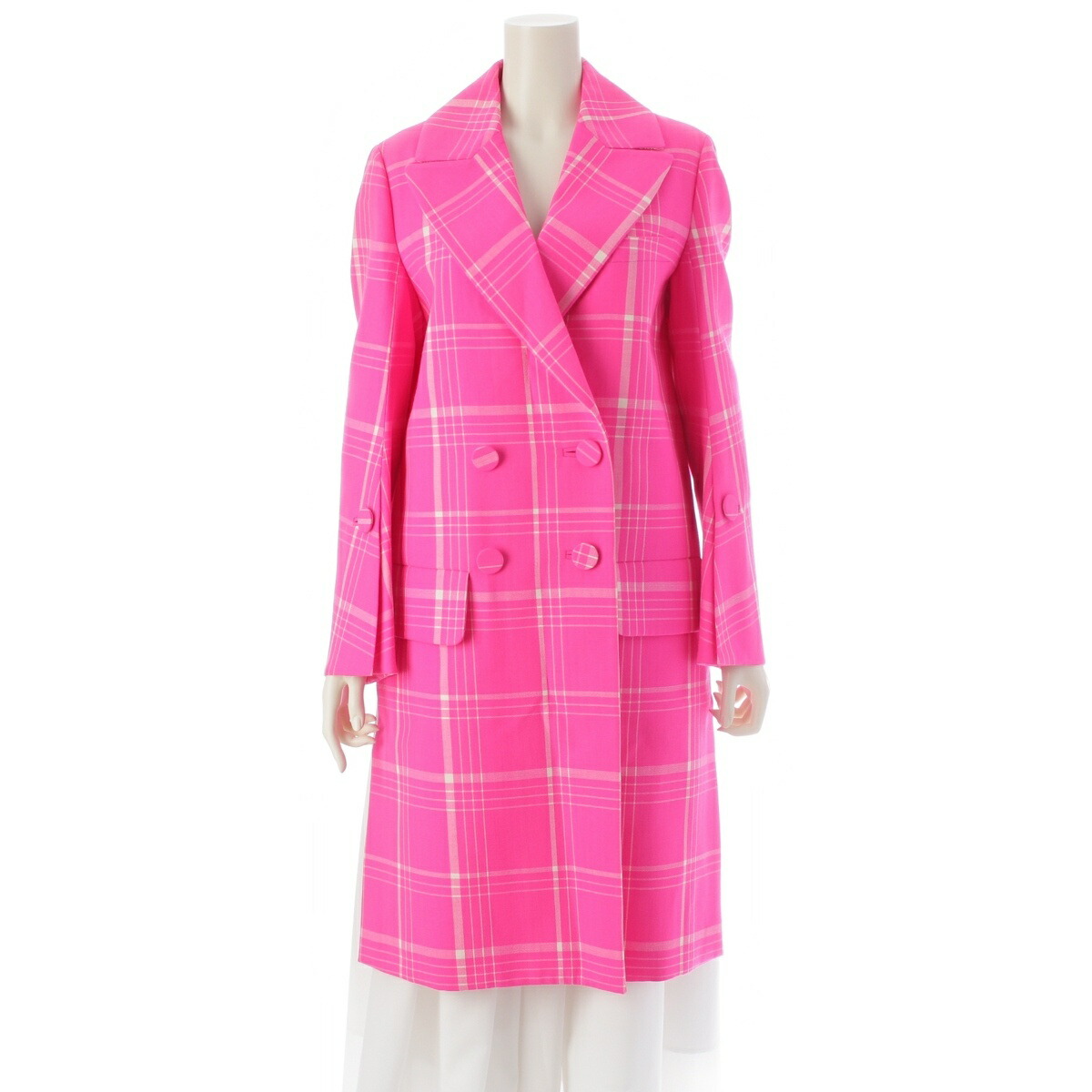 FENDI ハーフコート　ズッカ柄 楽天市場】【飯能本店】 フェンディ ズッカ柄 ファー付 ハーフ