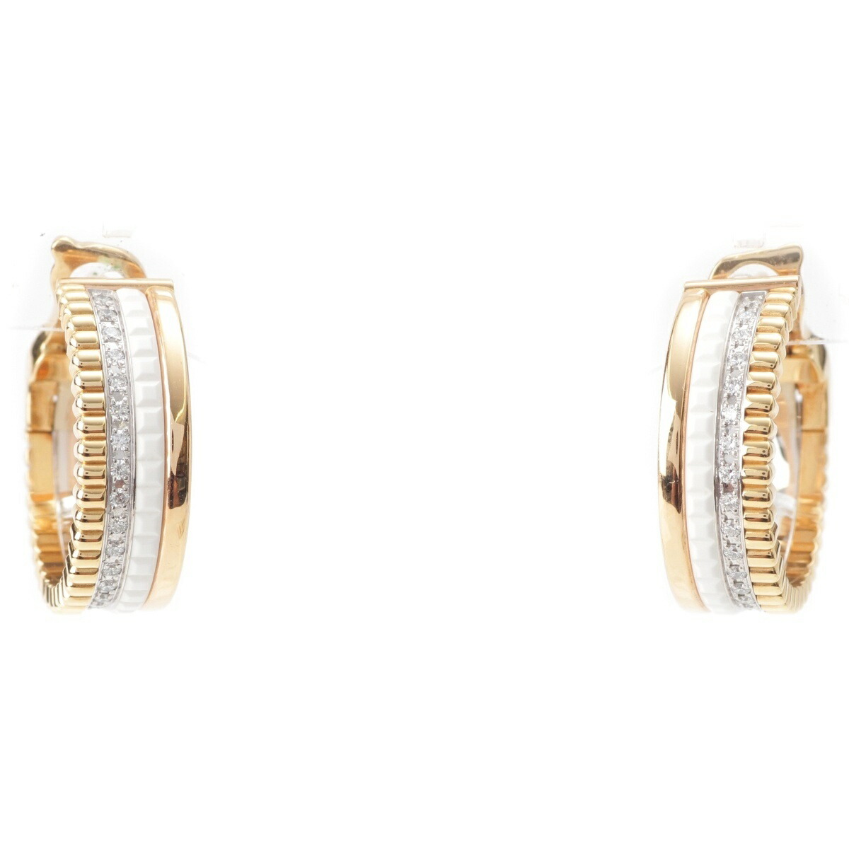 美品 ブシュロン BOUCHERON キャトル クル ド パリ ピアス750YG 楽天市場】ブシュロン Boucheron キャトル クル ド パリ ピアス