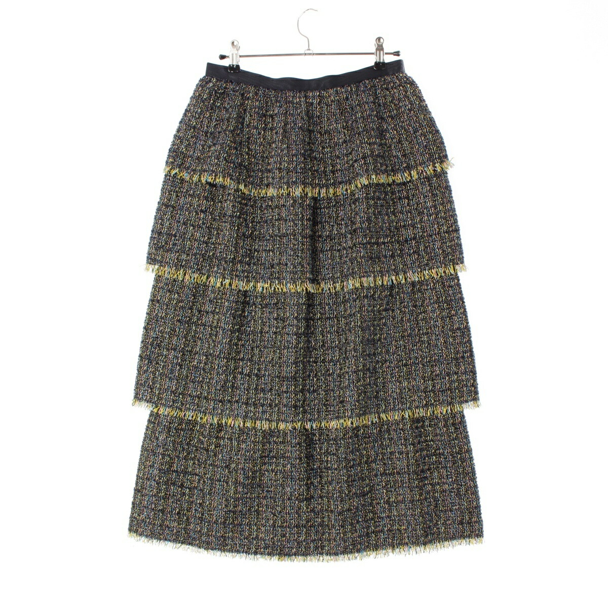 楽天市場】ドゥロワー Drawer シルク混 FALL2 ラメカットジャガード