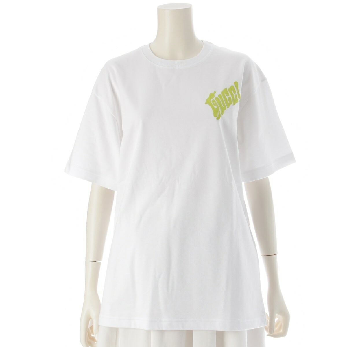 楽天市場】GUCCI グッチ Coco Capitan Tシャツ ロゴ ホワイト 白